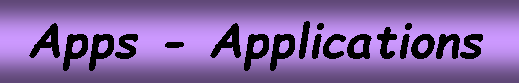 Textfeld:  Apps - Applications